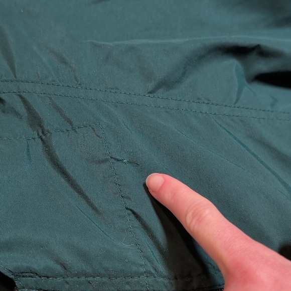 Vintage L.L Bean Anorak 1/4 Zip Windbreaker Jacket - Picture 3 of 9